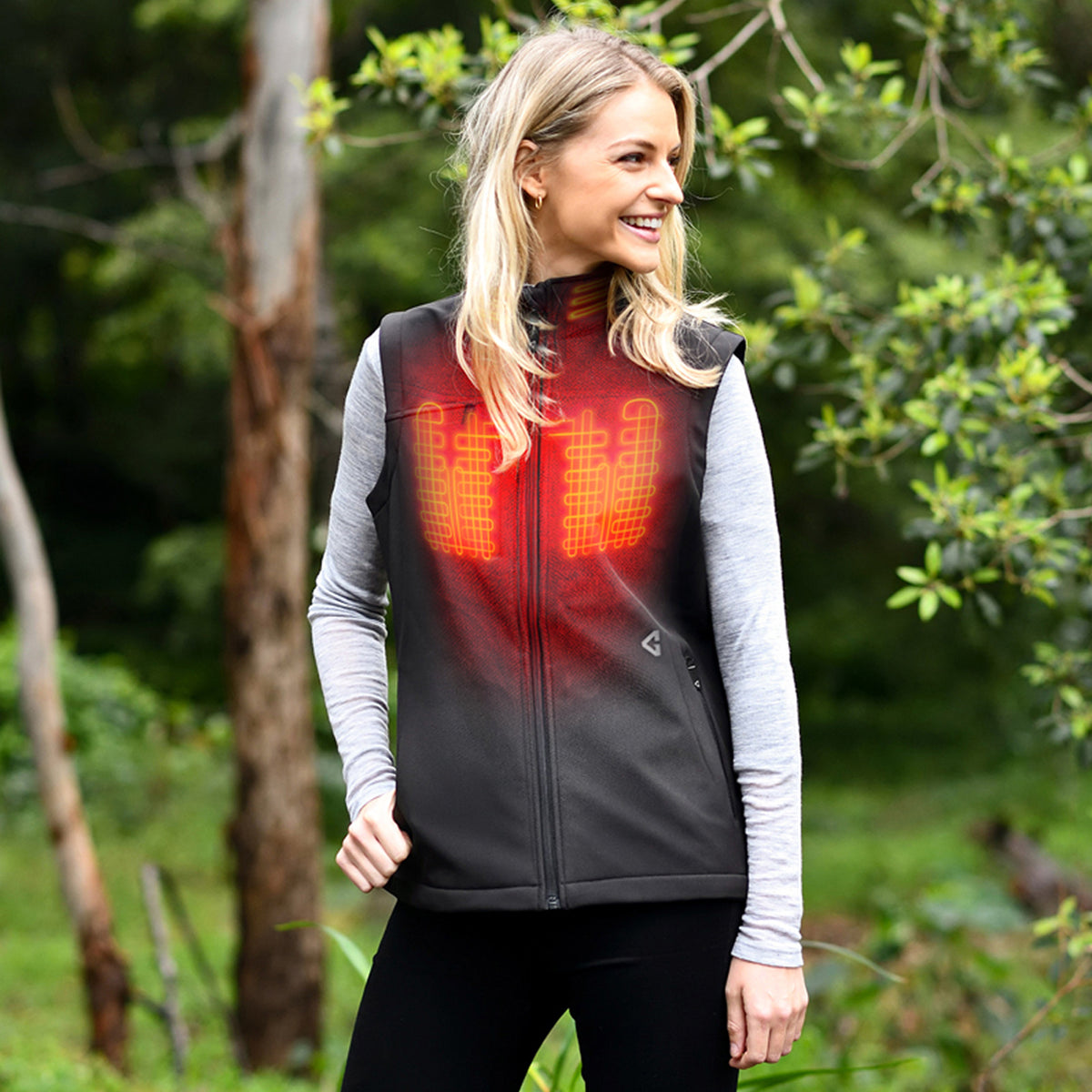 Gerbing 7V Women's Khione Puffer Heated Vest 2.0 – Gerbing Heated Clothing