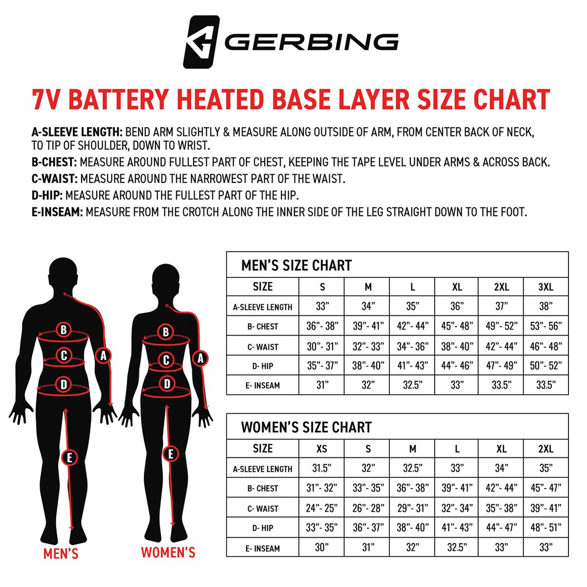 Gerbing 7V Men s Heated Base Layer Shirt