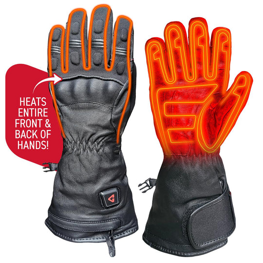 Gerbing 7V Hard Knuckle Battery Heated Gloves - Size