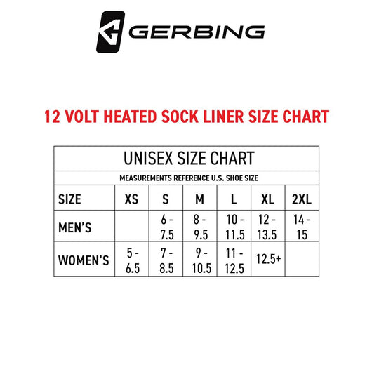 Gerbing 12V Heated Sock Liners - Battery