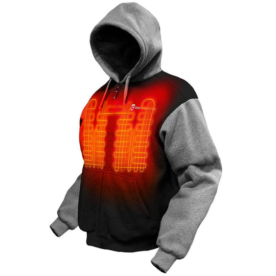 Open Box Gerbing 7V Battery Heated Hoodie Sweatshirt - Full Set