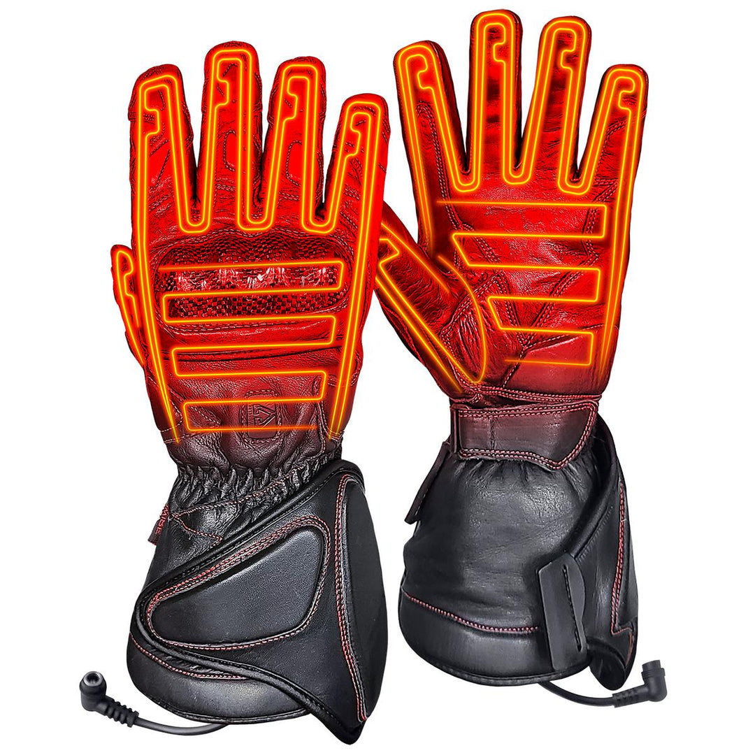 Gerbing 12V Extreme Hard Knuckle Heated Gloves - Back