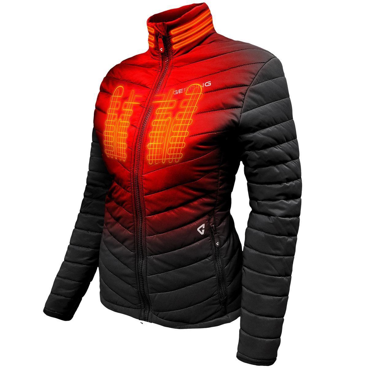 Open Box Gerbing 7V Women's Khione Puffer Heated Jacket 2.0 - Front