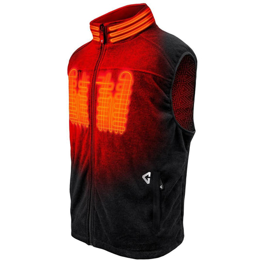 Open Box Gerbing 7V Men's Thermite Fleece Heated Vest 2.0 - Front