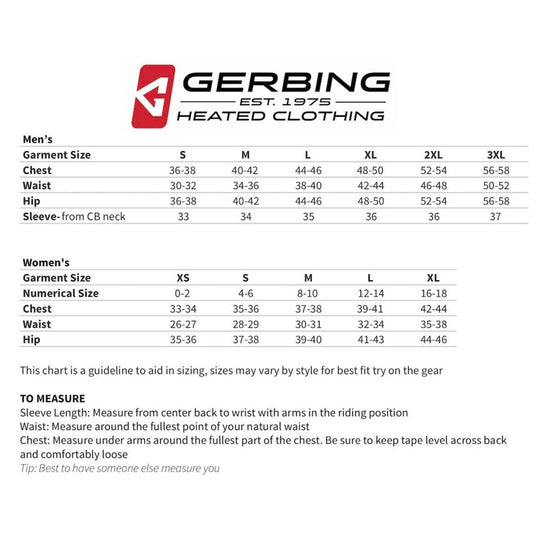 Open Box Gerbing Heated Jacket Liner - 12V Motorcycle - Battery