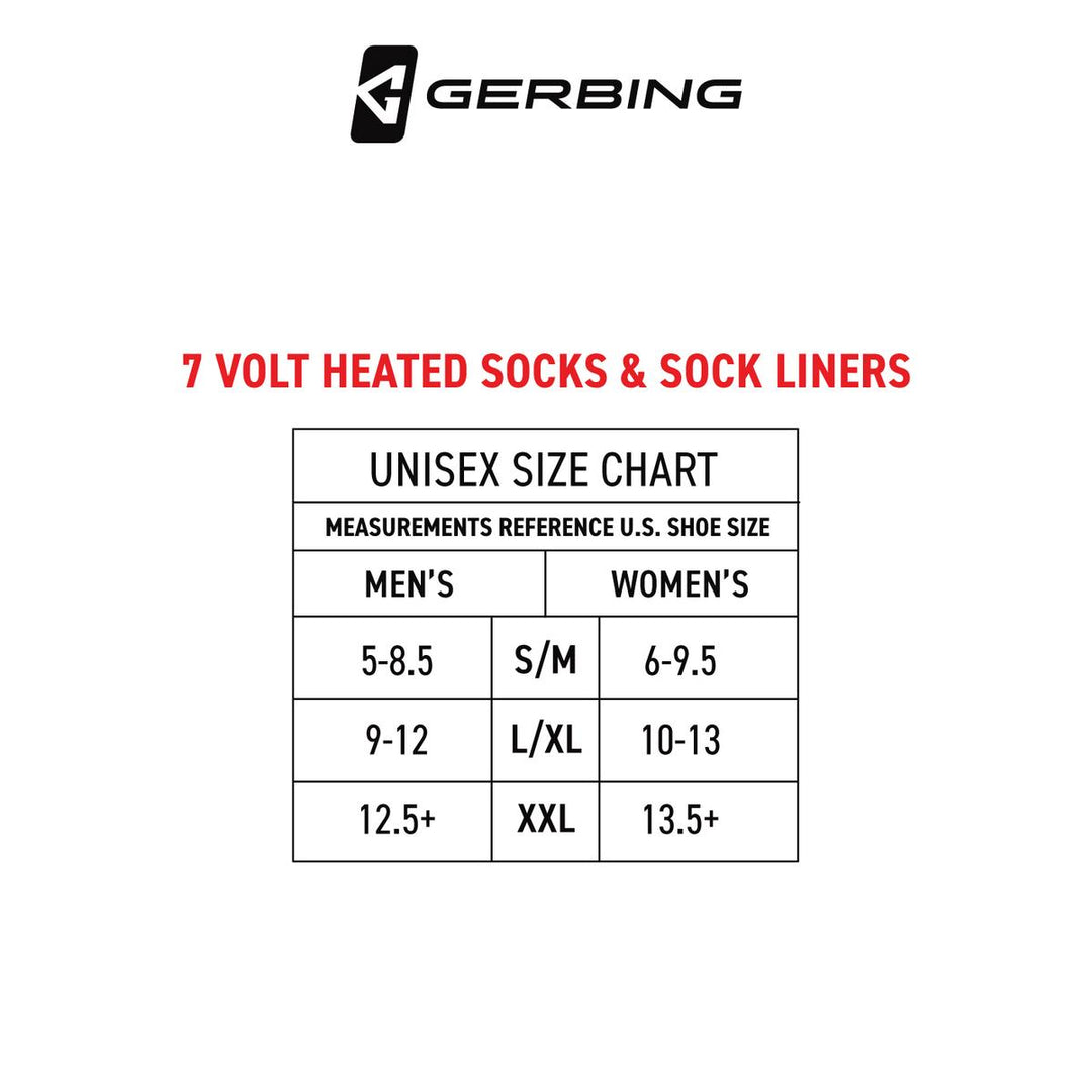 Gerbing 7V Ultimate Wool Heated Socks - Size