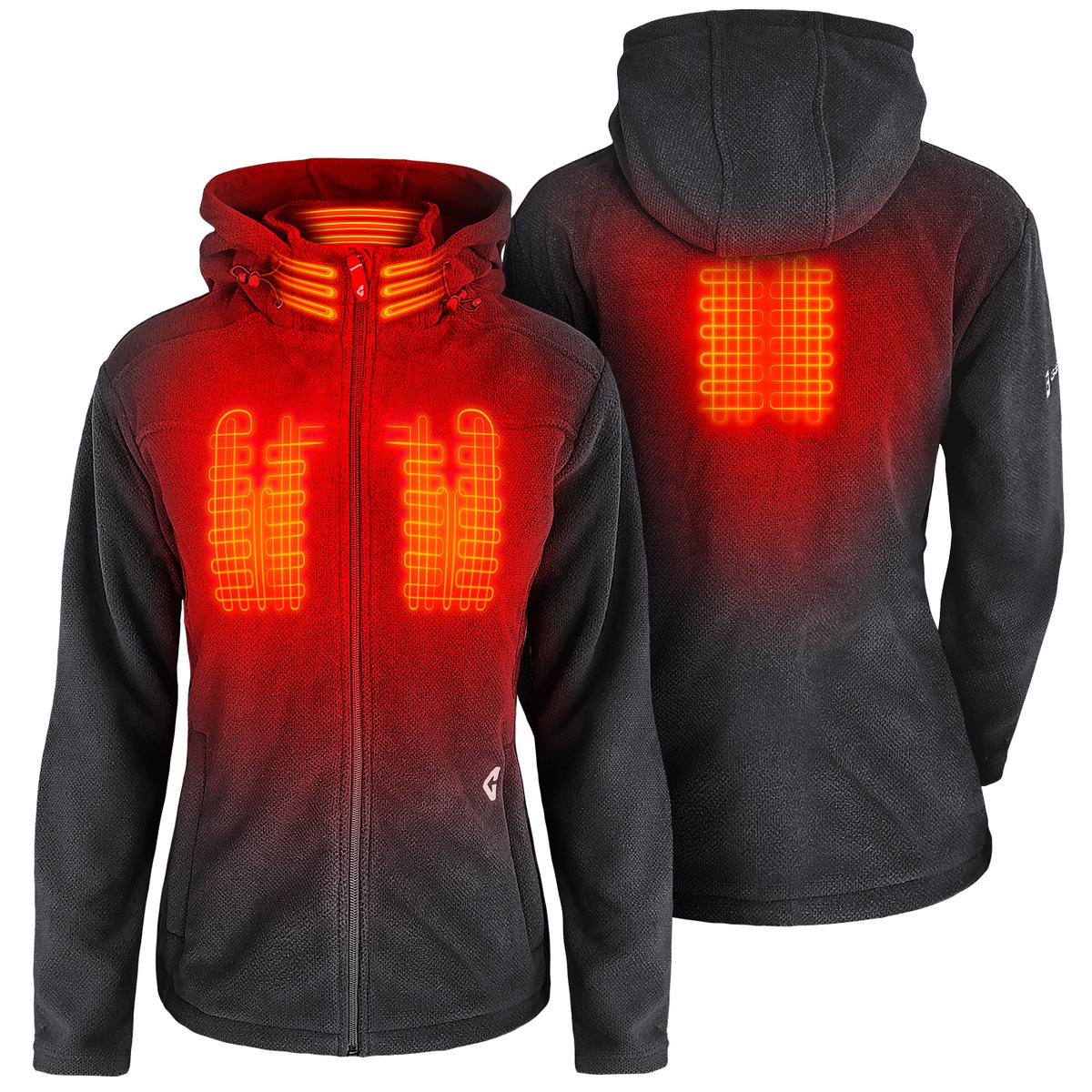 Heated hoodie online women's