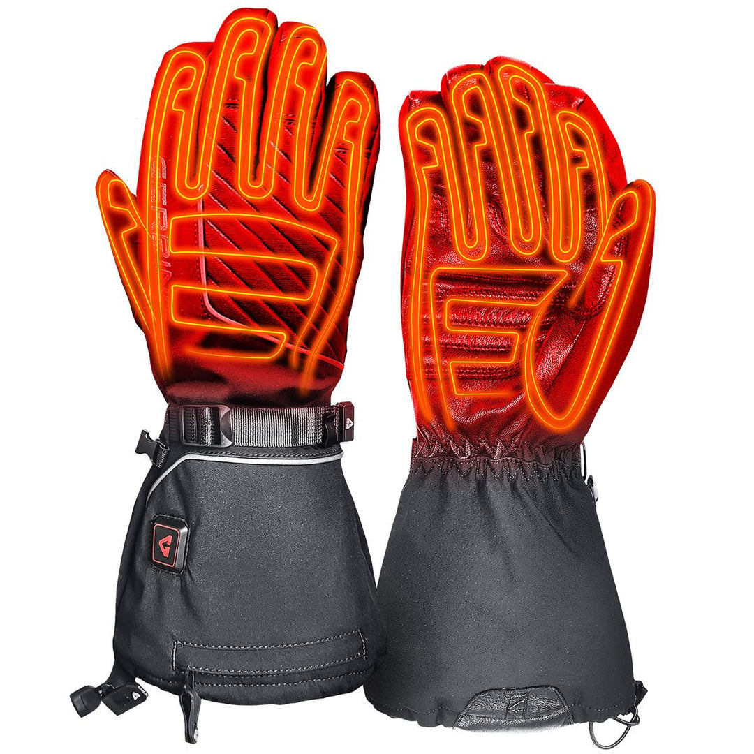 Gerbing Women's 7V Atlas Ultra-Flex Battery Heated Gloves - inset