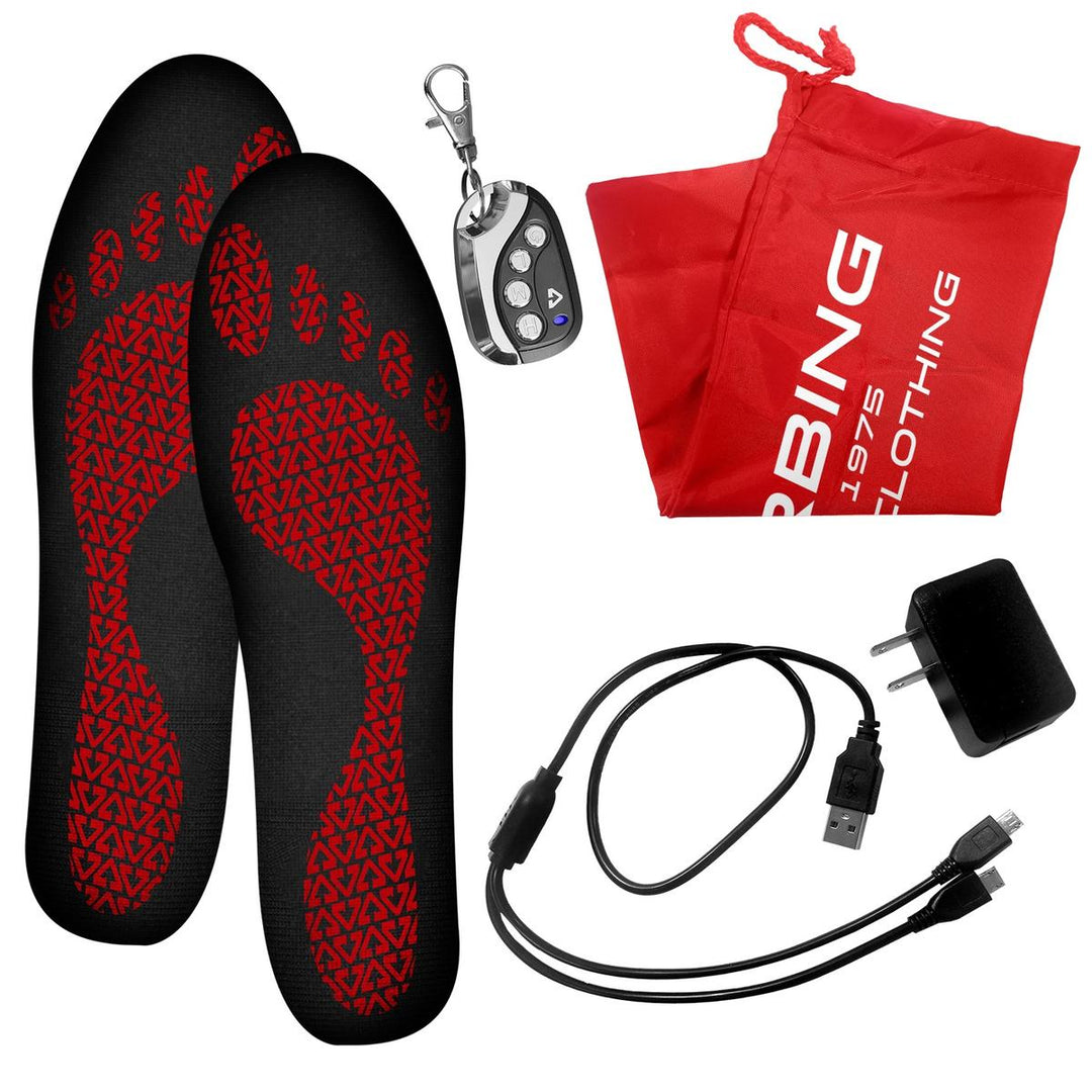 Gerbing 3V Rechargeable Heated Insoles with Remote - Heated