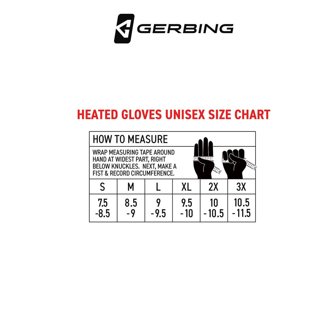 Gerbing 12V Extreme Hard Knuckle Heated Gloves - Right