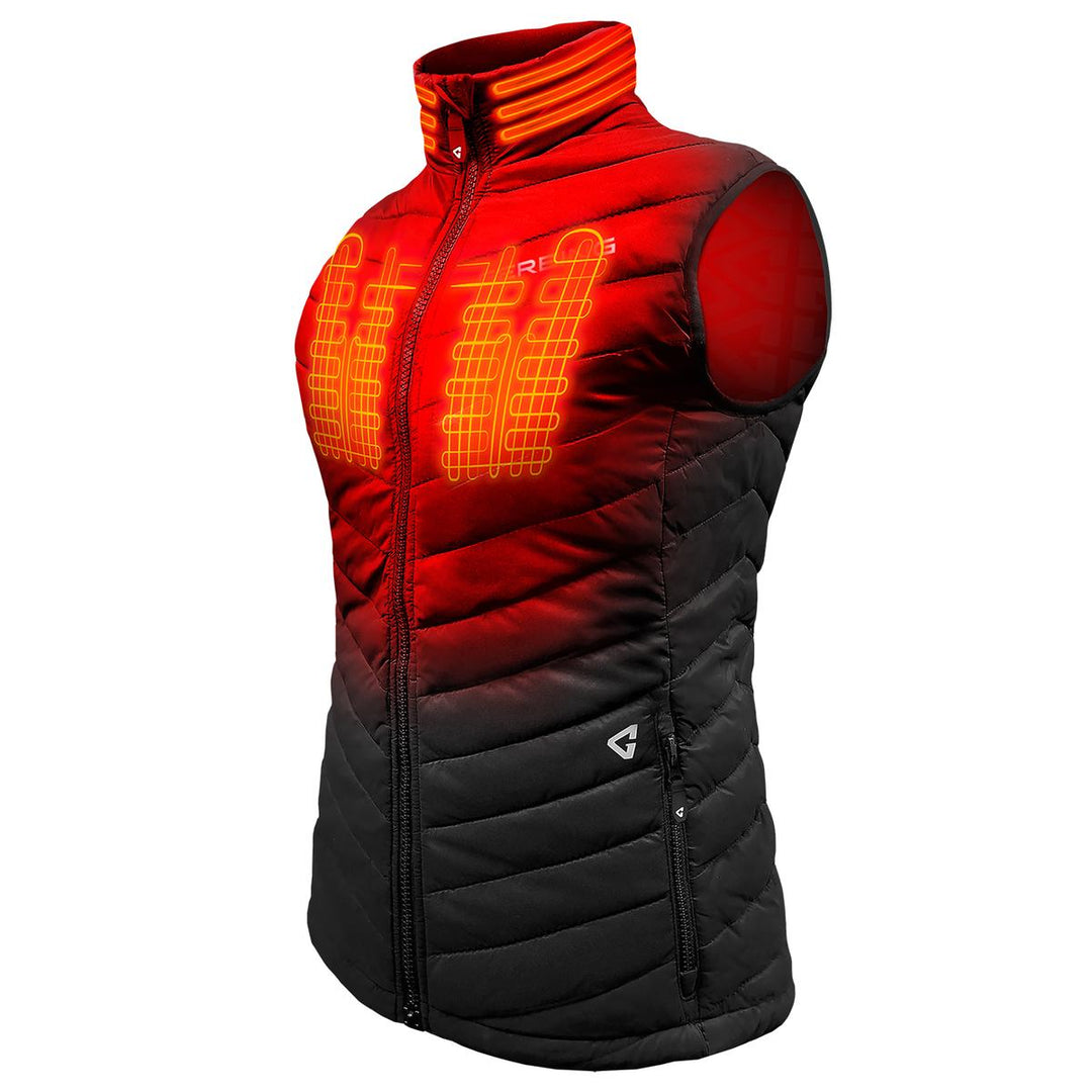 Gerbing 7V Women's Khione Puffer Heated Vest 2.0 - Front