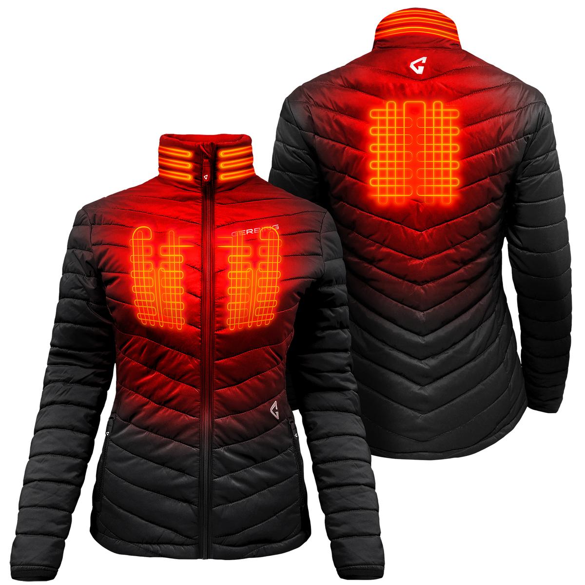 Womens battery hot sale heated jacket