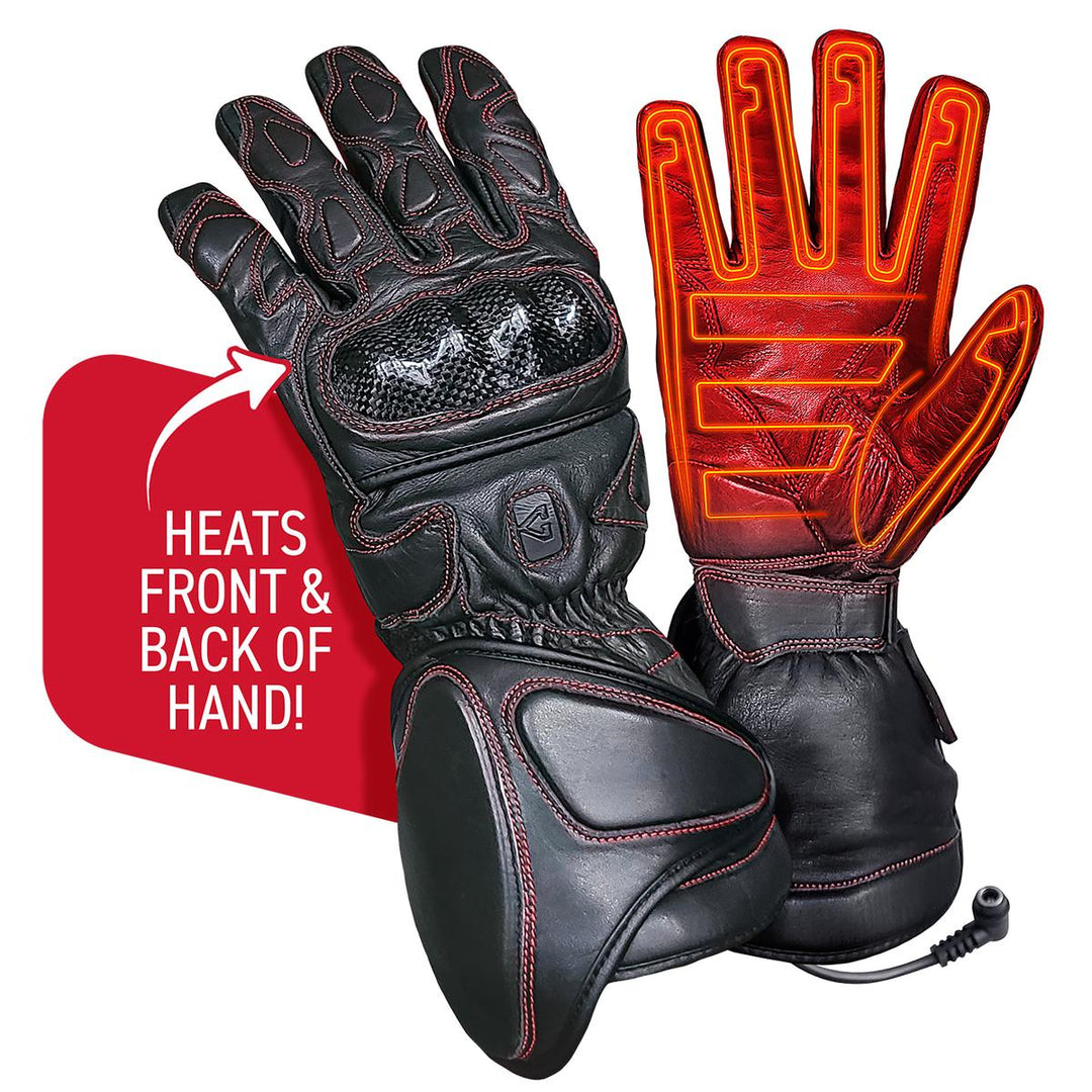 Gerbing 12V Extreme Hard Knuckle Heated Gloves - Info
