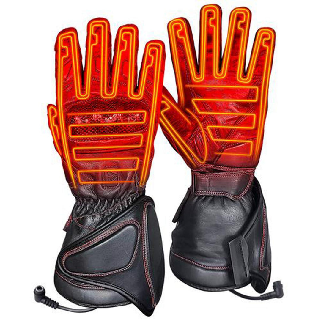 Open Box Gerbing 12V Extreme Hard Knuckle Heated Gloves - Back