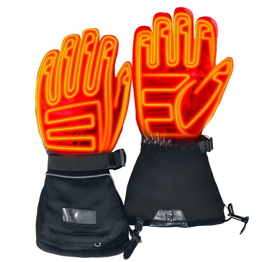 Open Box Gerbing GT5 12V Hybrid Heated Motorcycle Gloves - Front